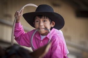 Navajo Rodeo Boy by Jan Sonnenmair