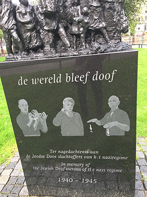 Memorial to the Deaf School victims, Amsterdam
