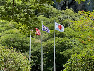 Three flags Saipan