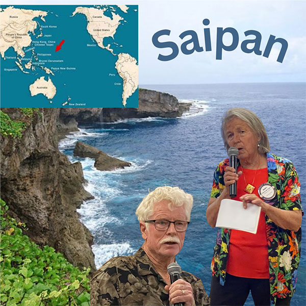 Glenwood Springs Rotary presentation on our trip to Saipan