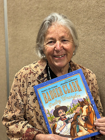 Nancy Bo Flood author Badger Clark Poetry Wrangler South Dakota Festival of Books 2025